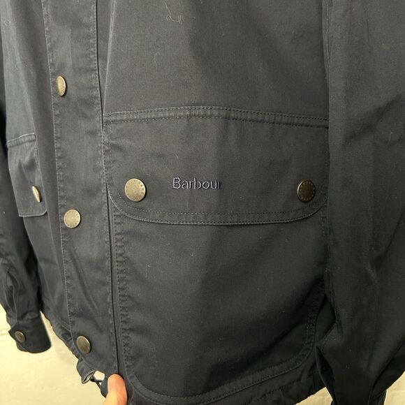 Barbour Beaulieu A891 Light Weight Jacket “Dark Navy” - Picture 3 of 9